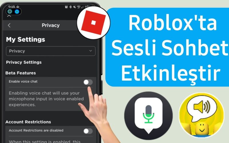 Roblox Sesli Sohbet Nasıl Yapılır? – Roblox’ta Sesli Sohbet Nasıl Etkinleştirilir?